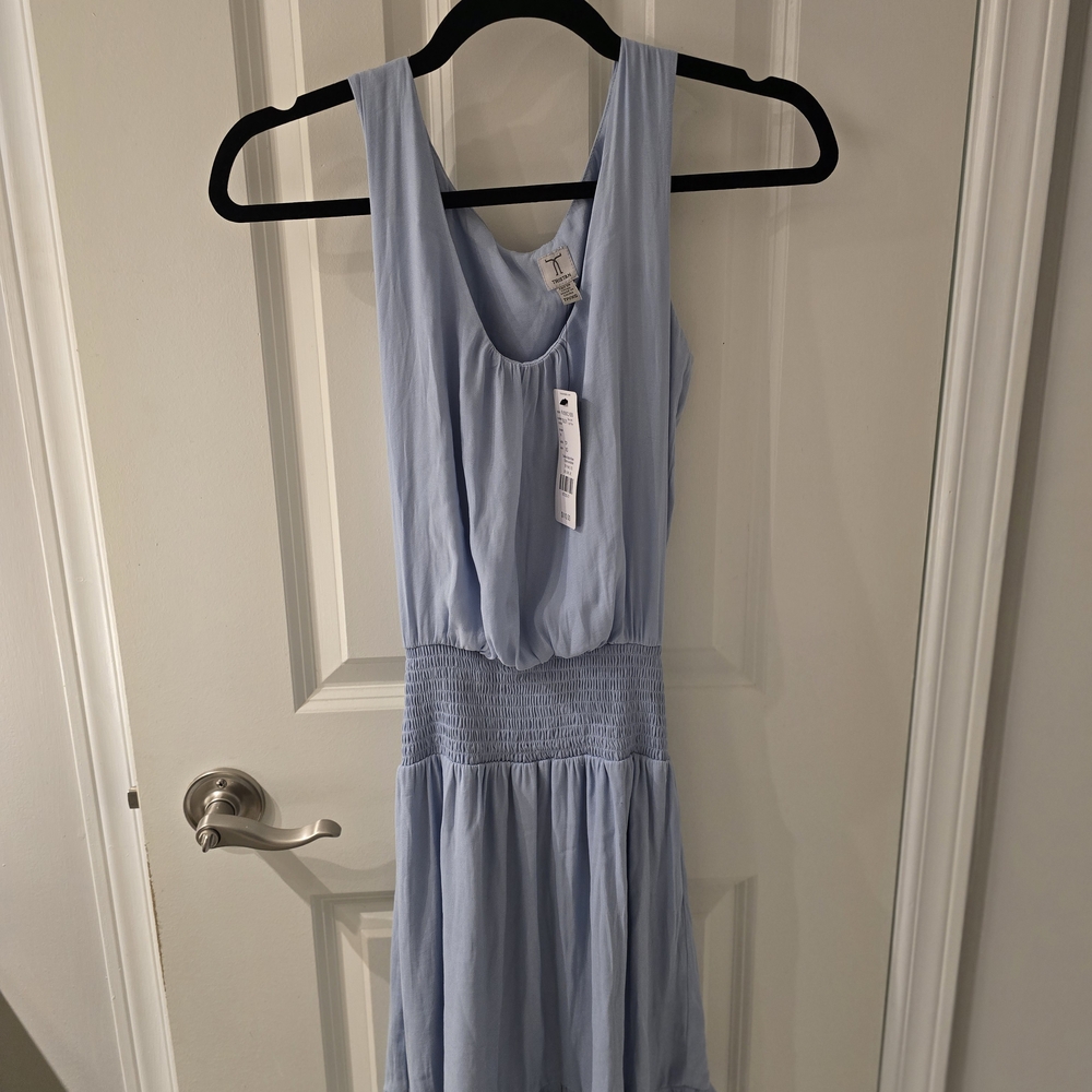 Tristan Sky Blue Backless Dress
